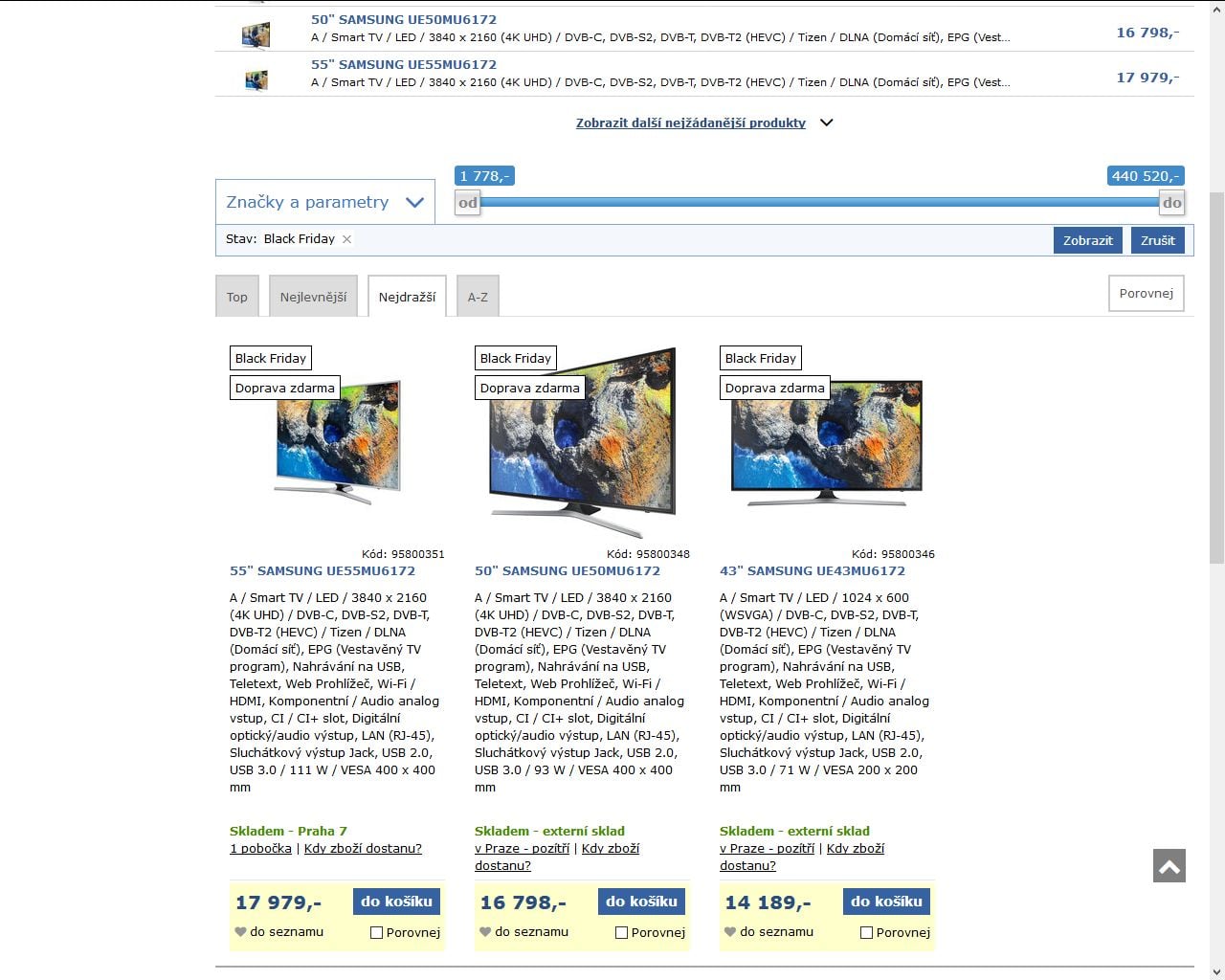 Mironet - Black Friday 2017