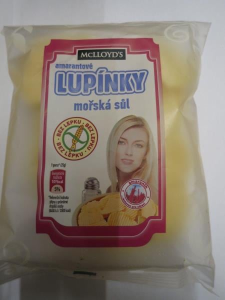 BILLA, Louny: McLLOYD´S amarantové LUPÍNKY mořská sůl - u všech hodnocených balení slovenského výrobce byla zjištěna chuť a vůně po žluknutí tuků. Potravina se nepovažuje za bezpečnou, pokud jeví známky kažení.