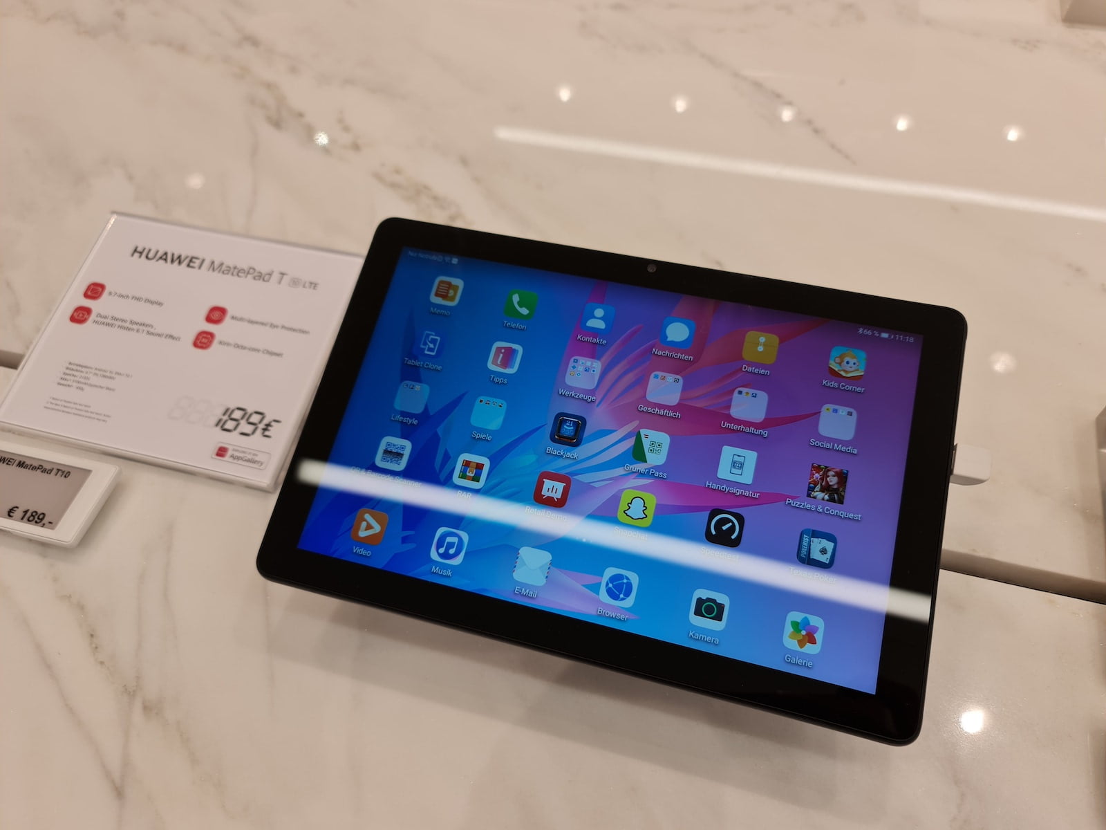 Obchod Huawei Flagship Store ve Vídni