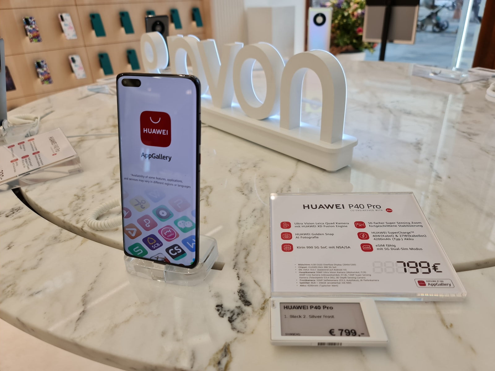 Obchod Huawei Flagship Store ve Vídni