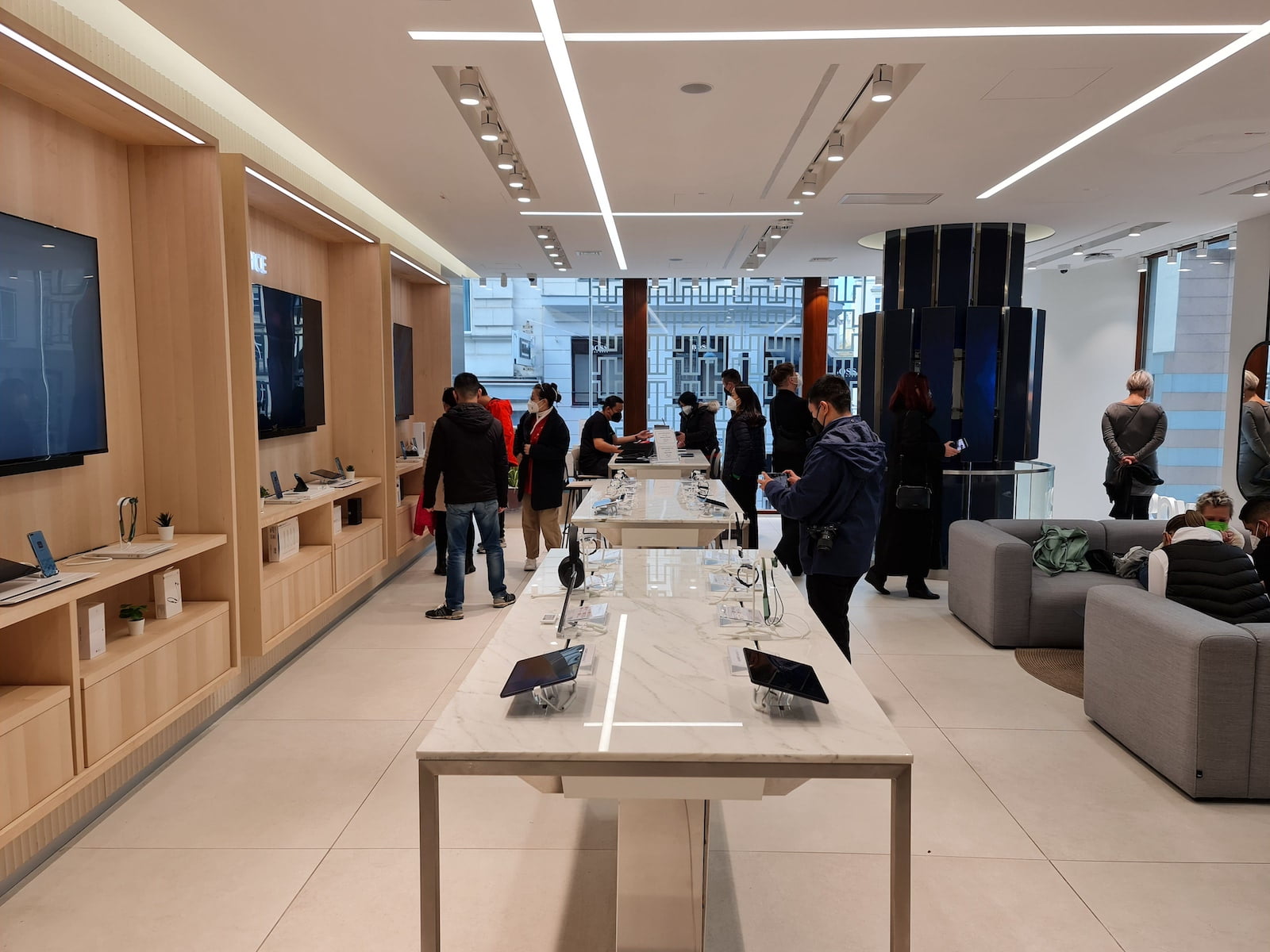 Obchod Huawei Flagship Store ve Vídni