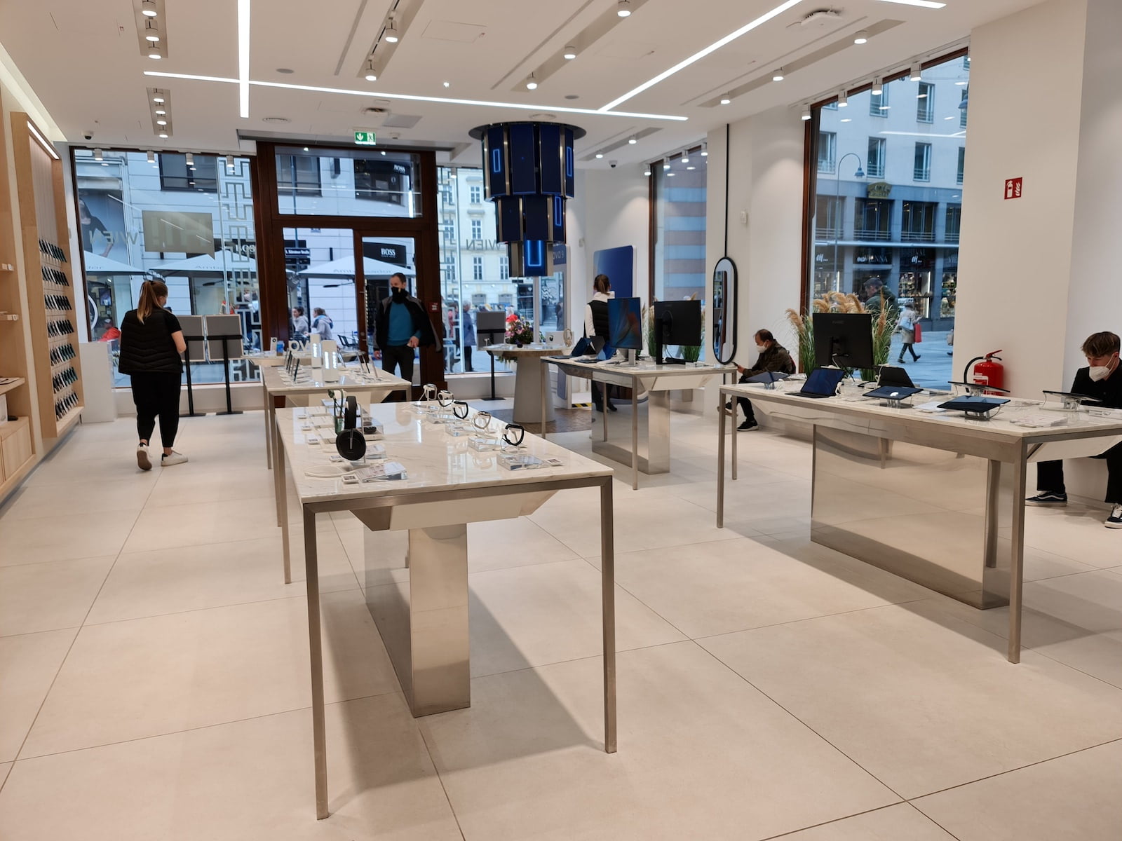 Obchod Huawei Flagship Store ve Vídni