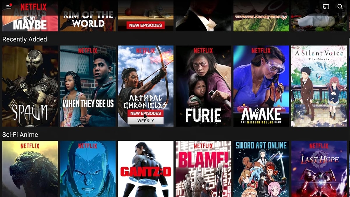 Přehrávání videa na HK1 max