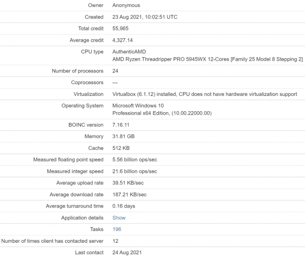 AMD Ryzen Threadripper Pro 5945WX