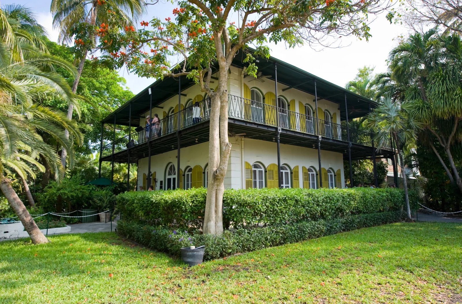 Hemingwayův dům v Key West na Floridě, kde žil v letech 1931 až 1939