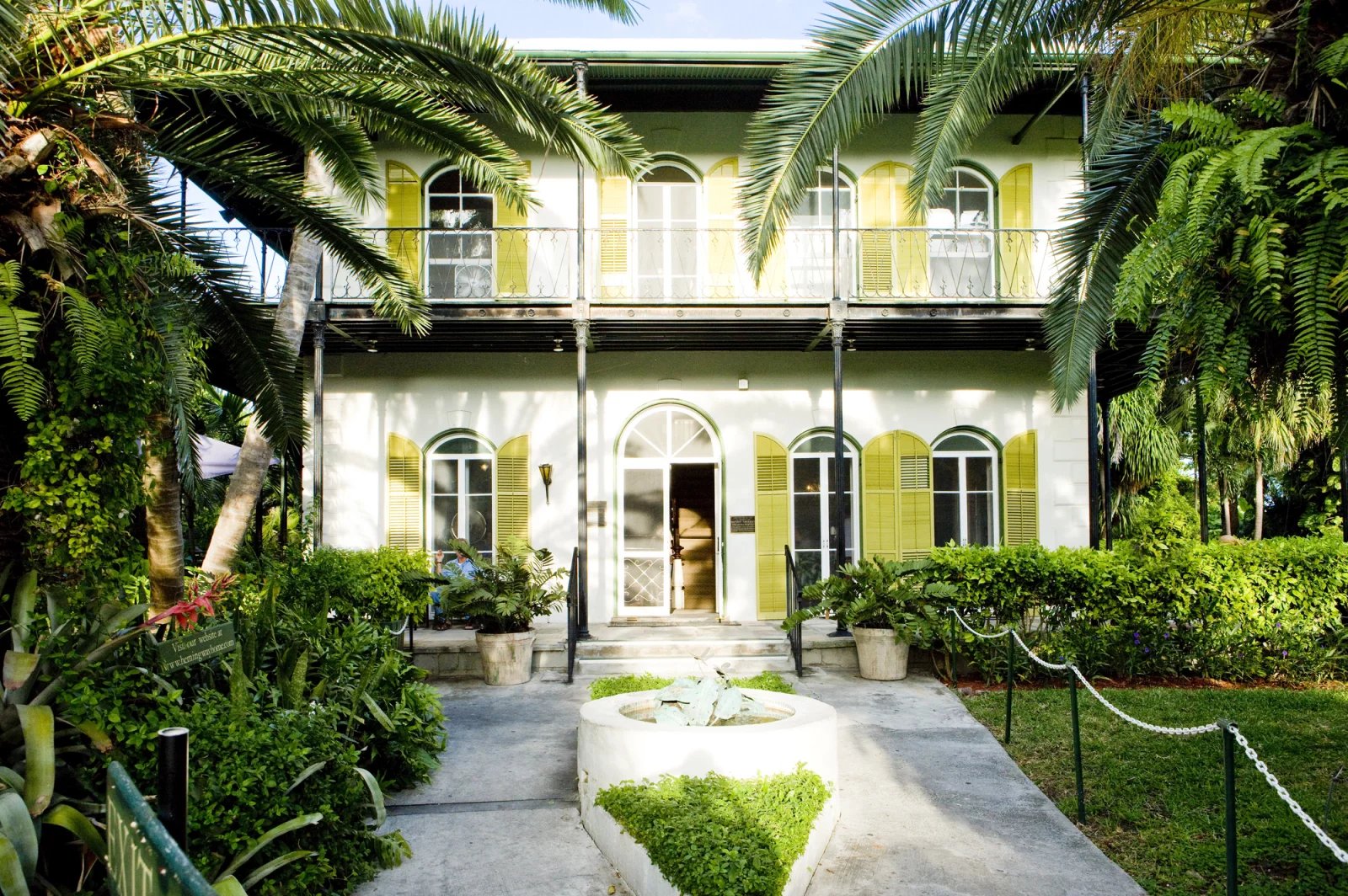 Hemingwayův dům v Key West na Floridě, kde žil v letech 1931 až 1939