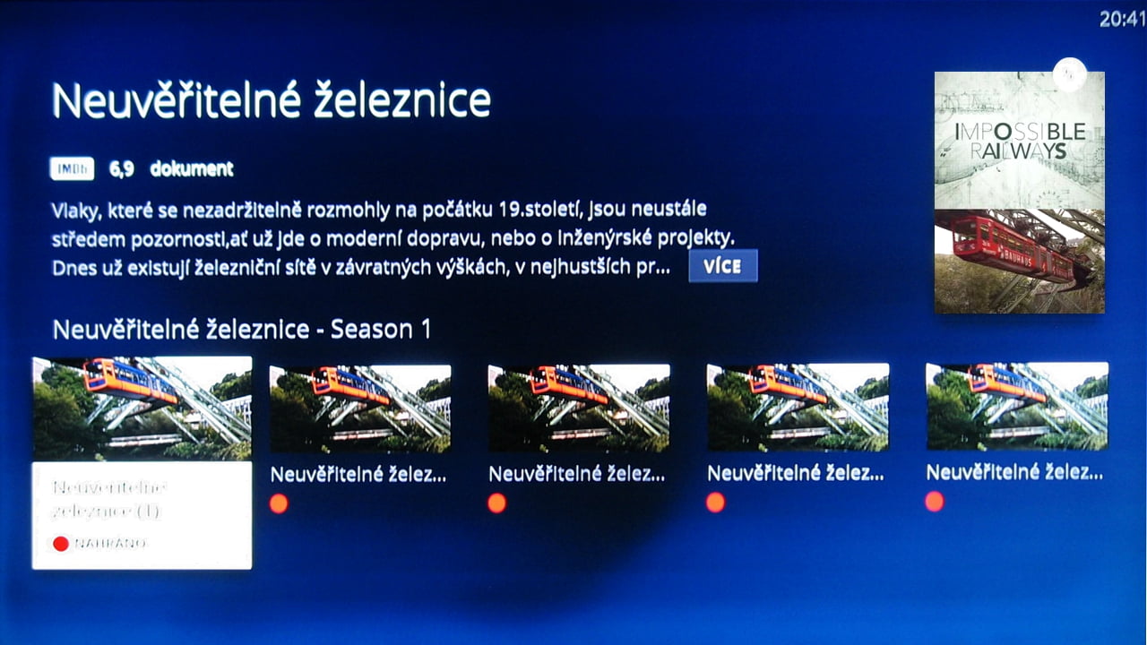 O2 TV - informace o pořadu