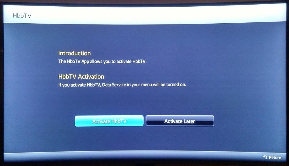 Samsung UE55JU7502-HbbTV