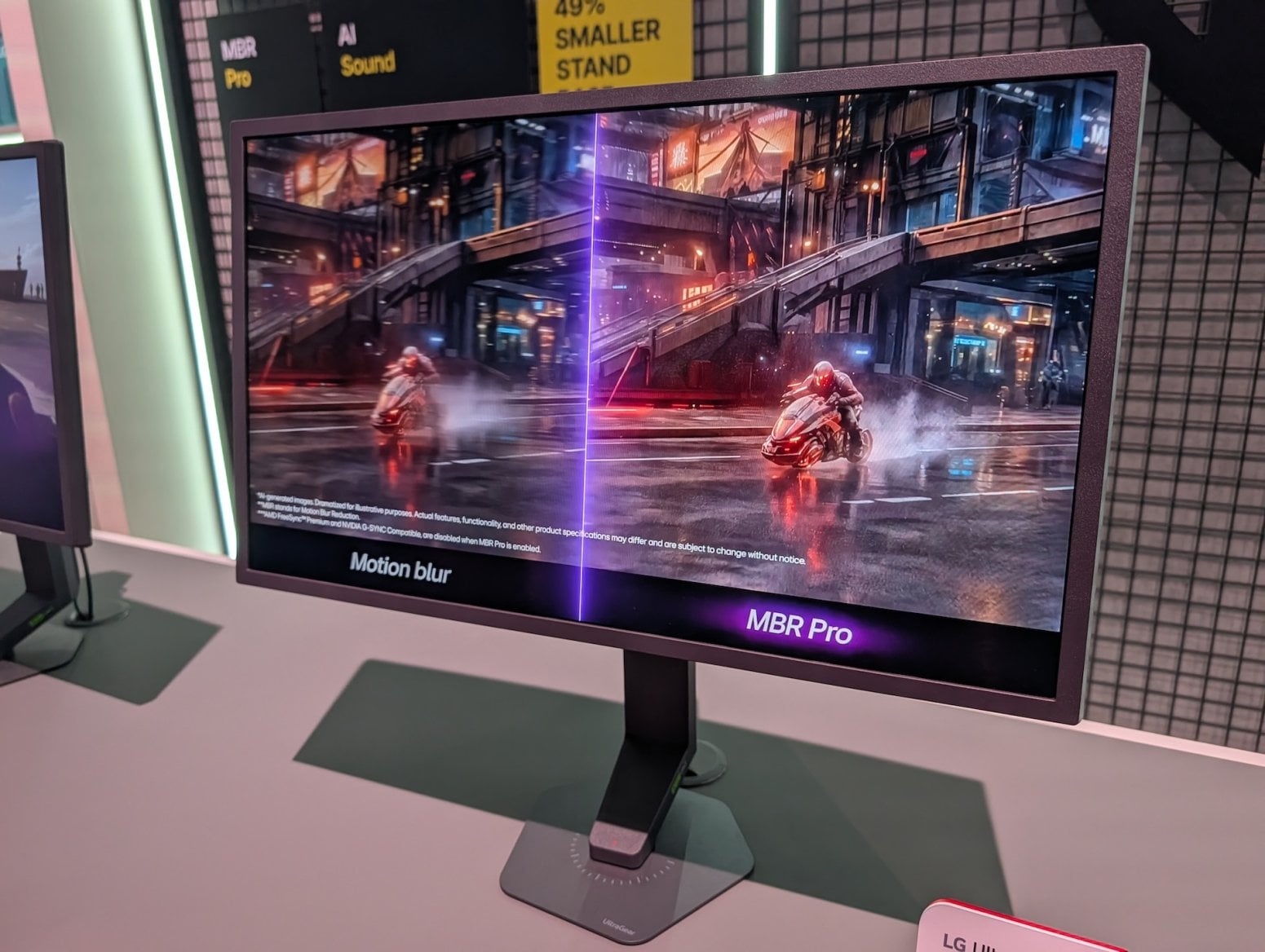Monitor LG 25G590B s frekvencí 1000 Hz