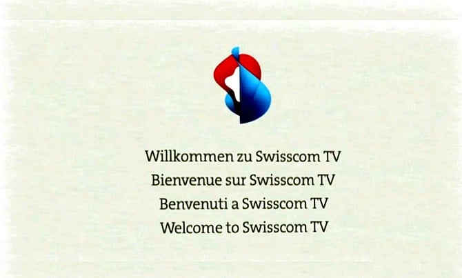 Swisscom TV 2.0 - lineární vysílání