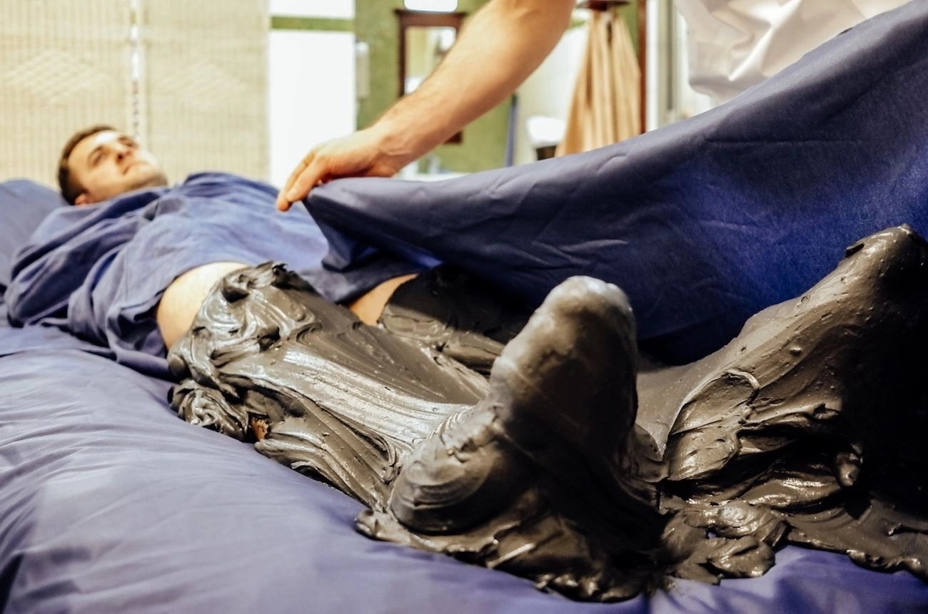 V piešťanských lázních se používá teplé sirné bahno těžené ze slepého ramene řeky Váh