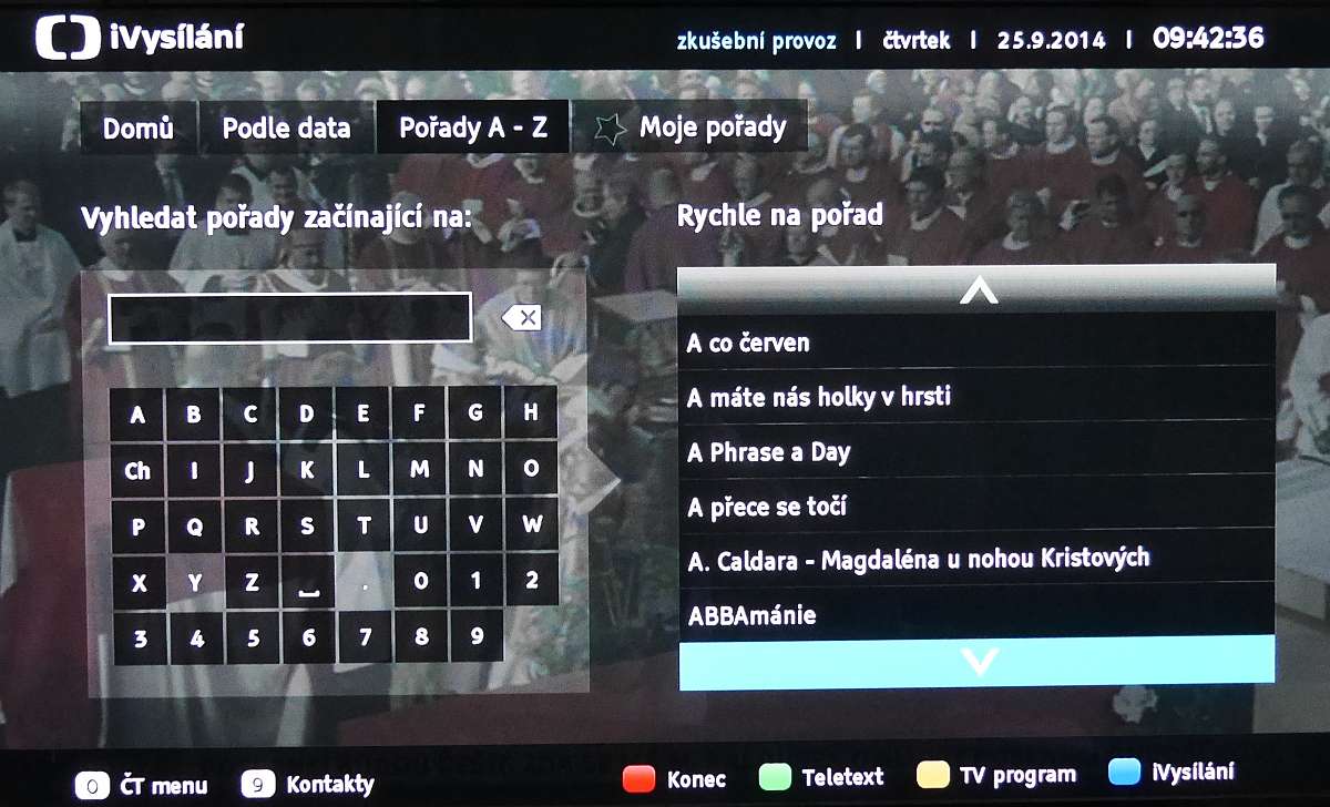 ČT iVysílání (HbbTV)
