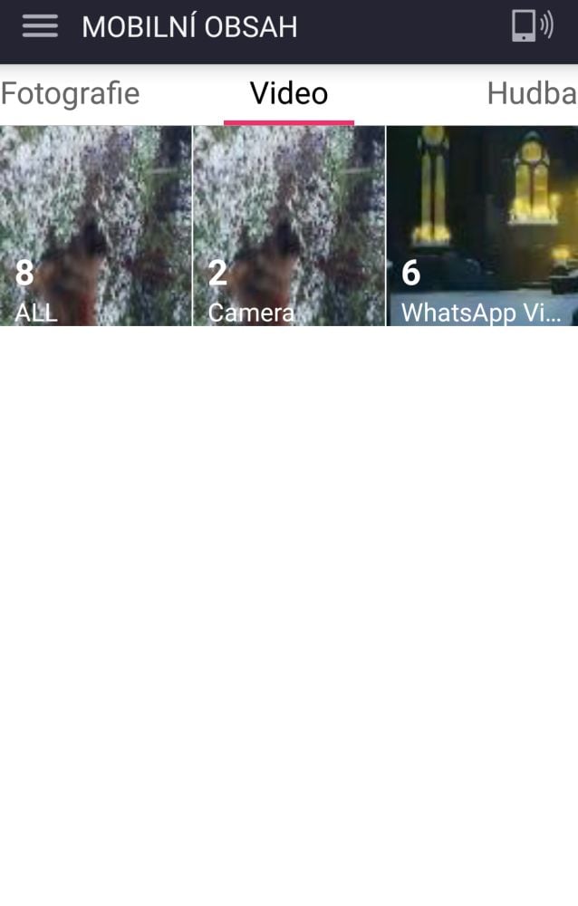 Dálkový ovladač - aplikace LG TV Plus