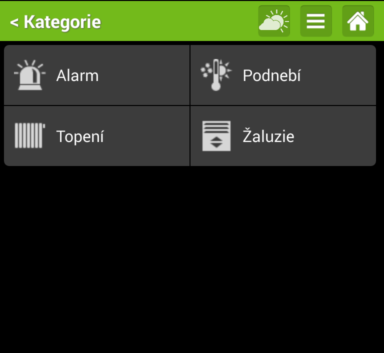 Loxone miniserver - ovládání z mobilu či tabletu