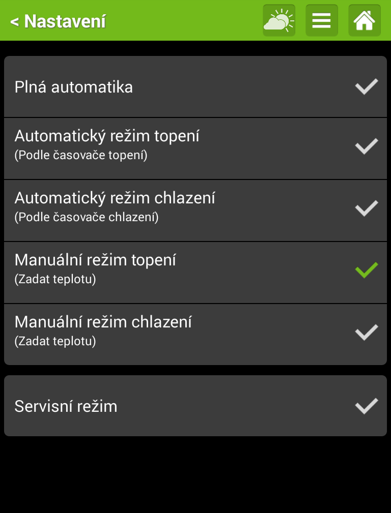 Loxone miniserver - ovládání z mobilu či tabletu