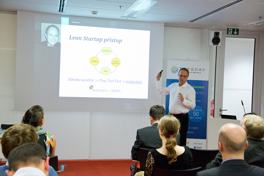 Akce Tuesday Business Network o business plánech