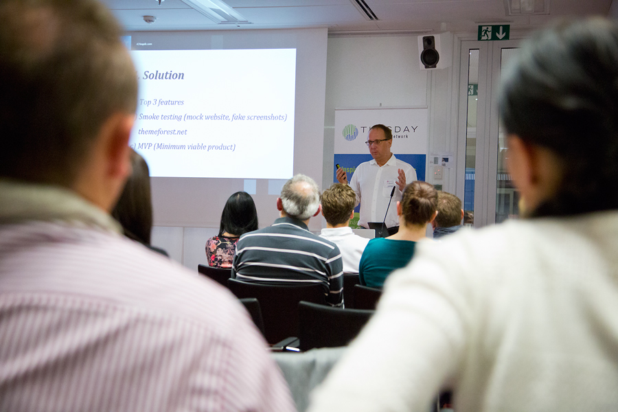 Akce Tuesday Business Network o business plánech