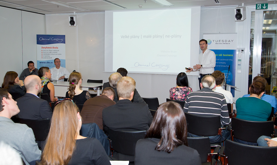 Akce Tuesday Business Network o business plánech