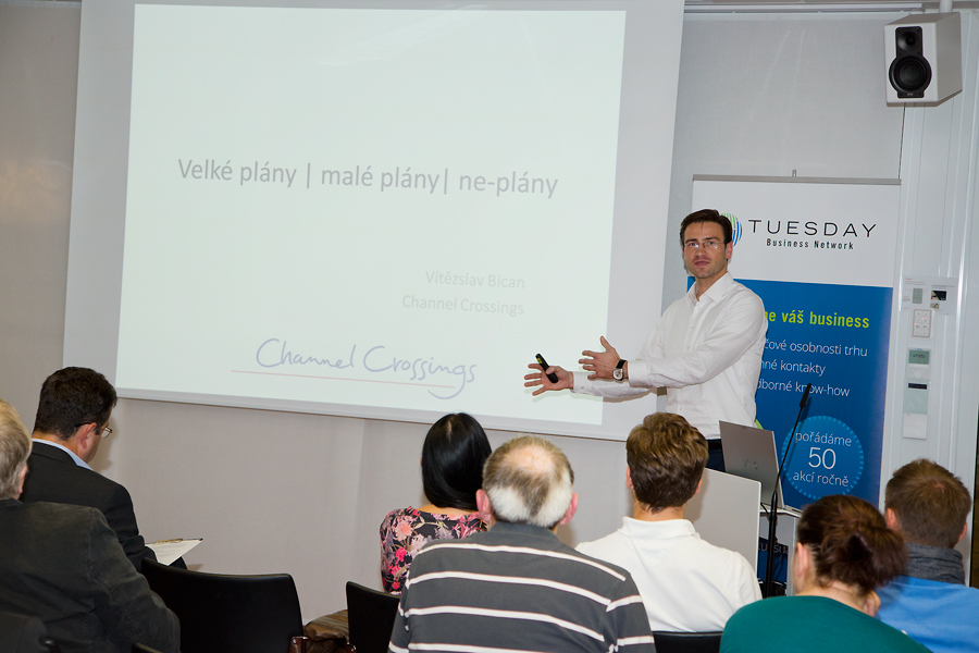 Akce Tuesday Business Network o business plánech
