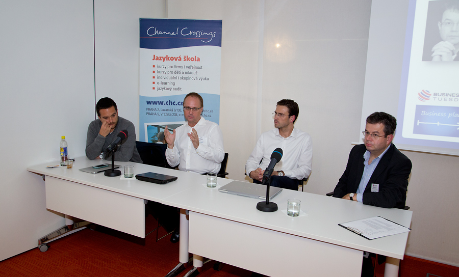 Akce Tuesday Business Network o business plánech