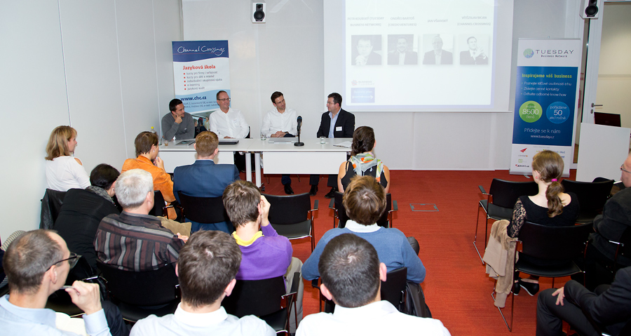 Akce Tuesday Business Network o business plánech