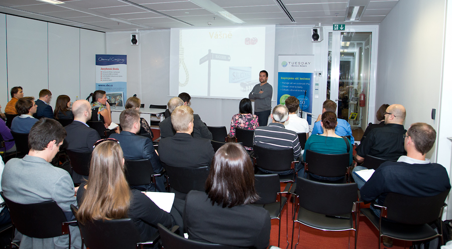 Akce Tuesday Business Network o business plánech