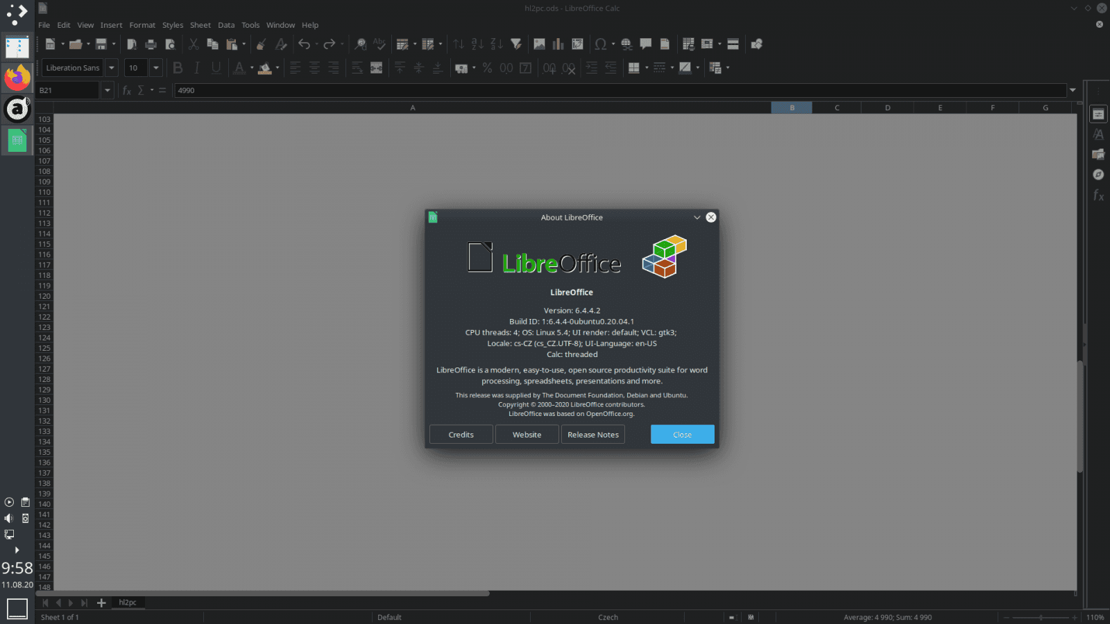 Aktualizace KDE neon ns 20.04 LTS