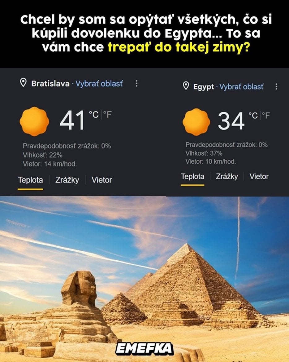 Vtip o horku