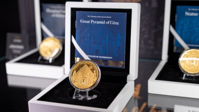 Zlatá mince - výstava