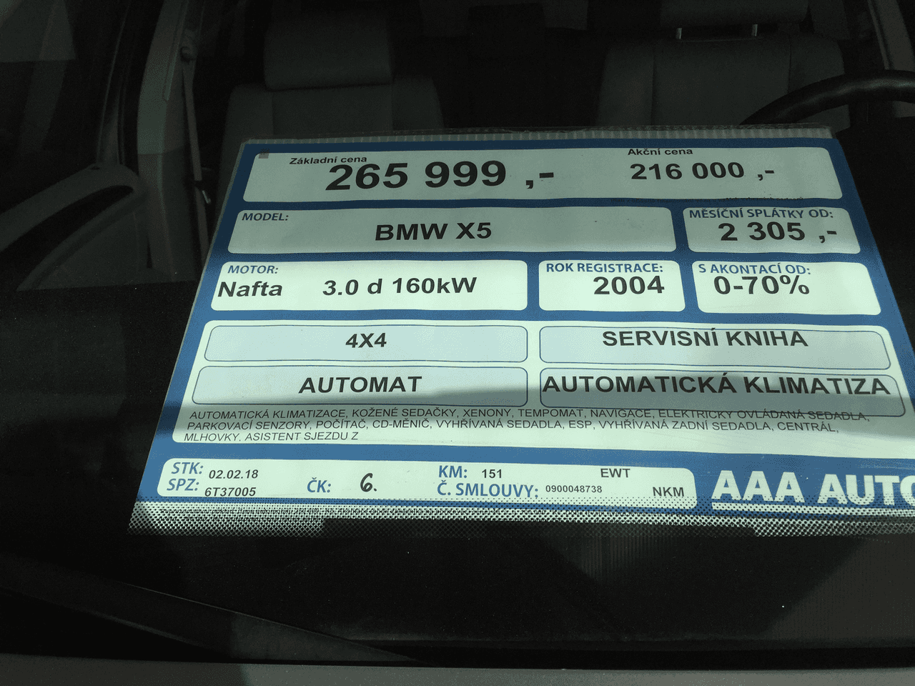 BMW X5, AAA Auto, kilometry v pořádku