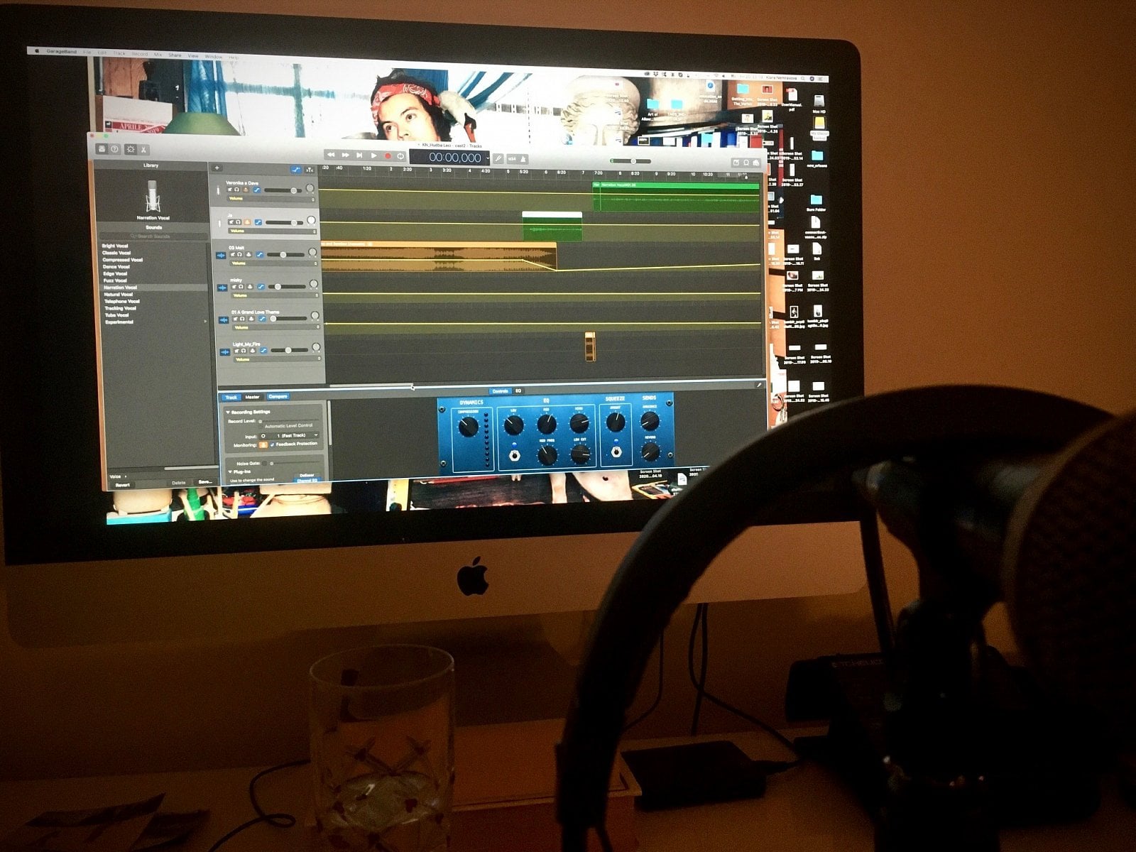 Domácí technika moderátorů Radia 1