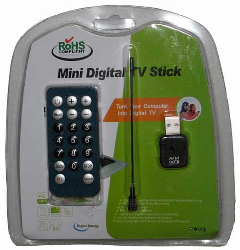 DVB-T USB tuner mini HDTV TV.