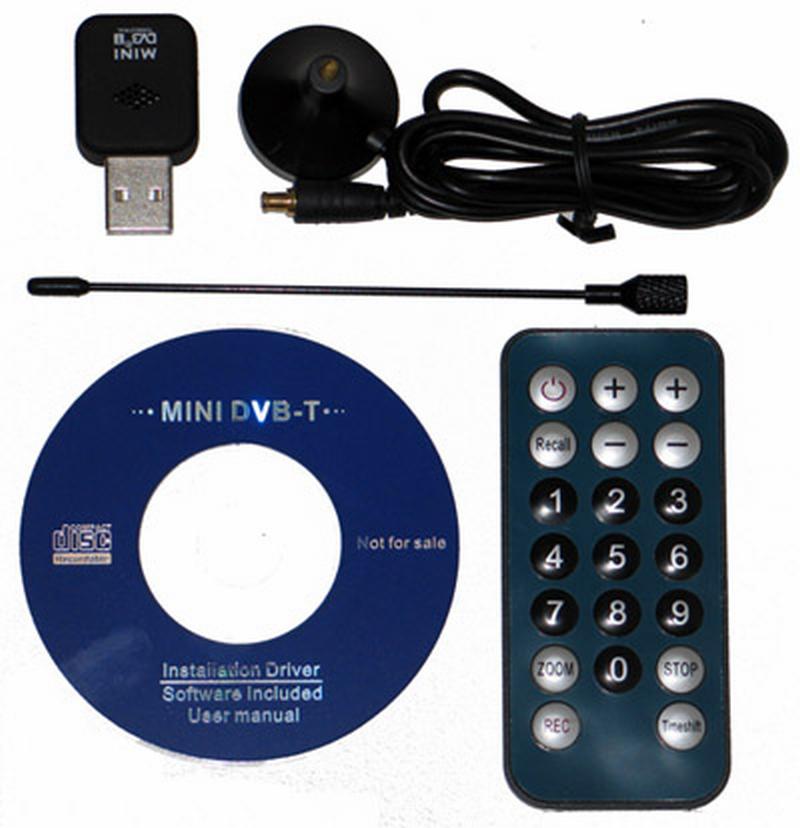 DVB-T USB tuner mini HDTV TV.