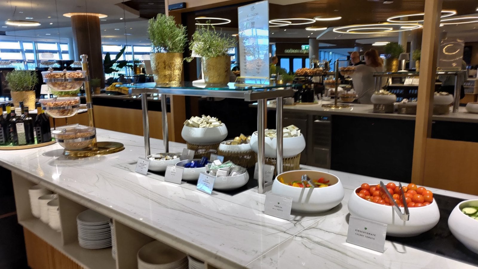 Salonek Vienna Lounge na letišti ve Vídni, Terminál 1. (16. 06. 2026)
