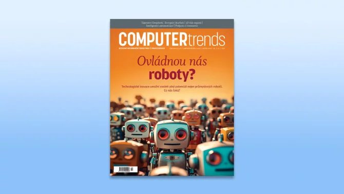 Obálka magazínu Computertrends