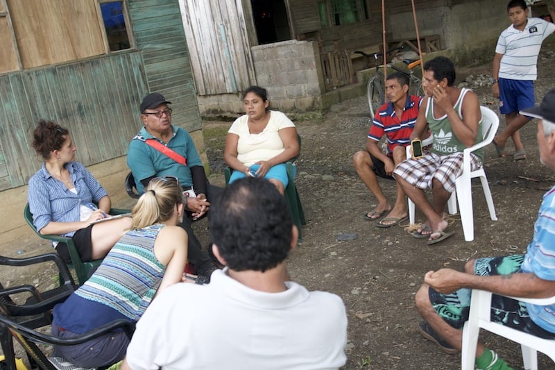 Pěstování banánů na konvenčních a fair trade plantážích.