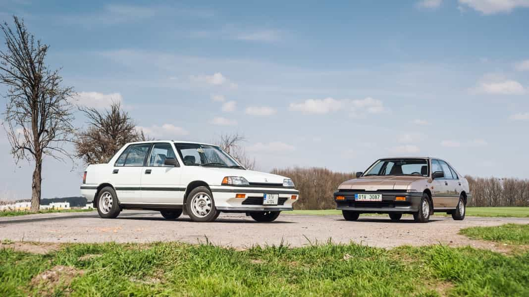 Retro duel: Honda Civic 1.6 SI (1985) vs. Honda Integra 1.5 (1987)