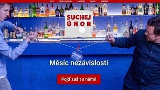 Náhledový obrázek - Akce Suchej únor pošesté bojuje proti nadměrnému pití alkoholu