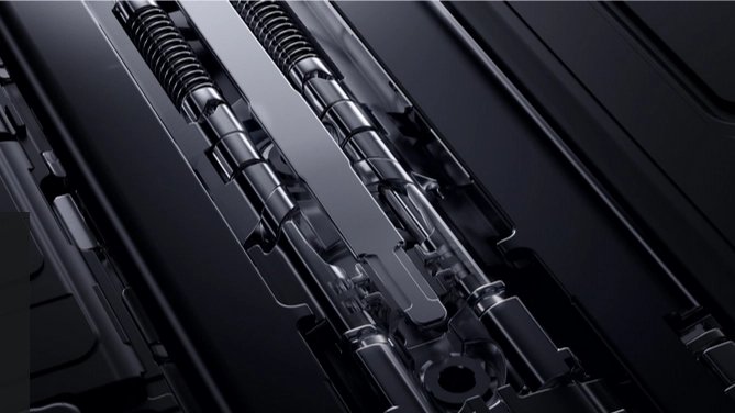 Honor Magic V2 - skládací mechanismus