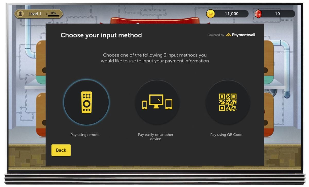 LG a Paymentwall - platby na Smart TV