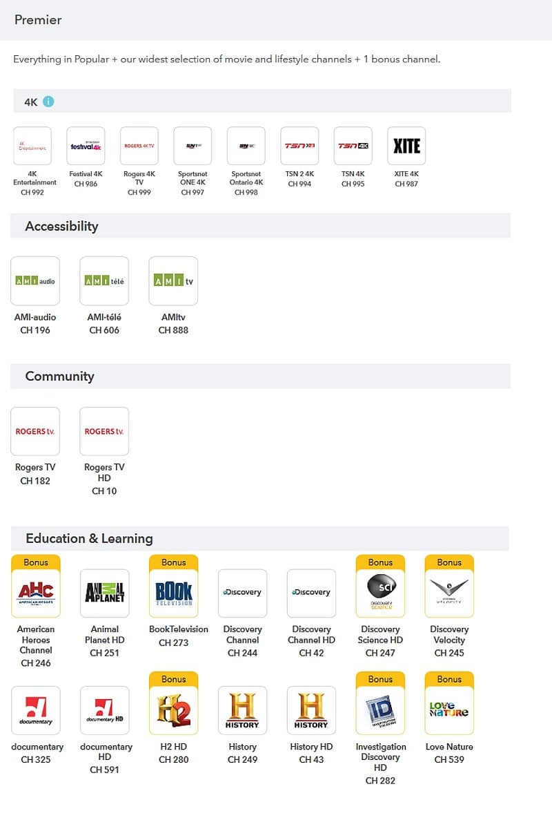 Základní programová nabídka