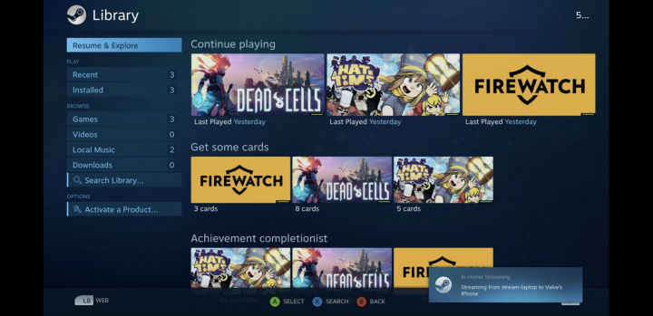 Steam Link (zdroj: play.google.com)