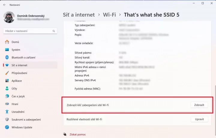 Jak zjistit heslo na Wi-Fi (obr. 3)