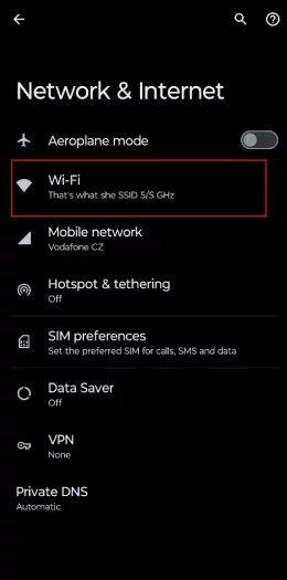 Jak zjistit heslo na Wi-Fi (obr. 5)