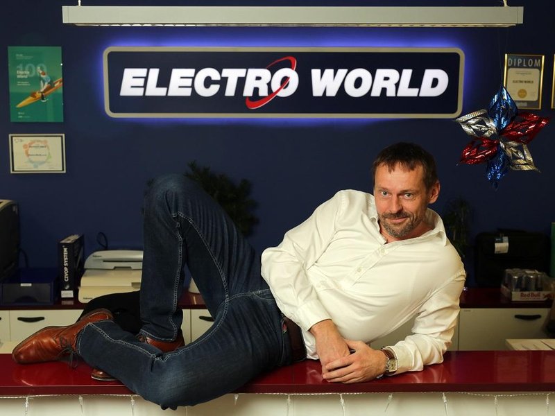  Jednatel řetězce Electro World Roman Kocourek