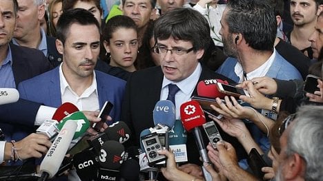 Náhledový obrázek - Nezávislost vyhlásím, ale až po jednání s Madridem, řekl Puigdemont