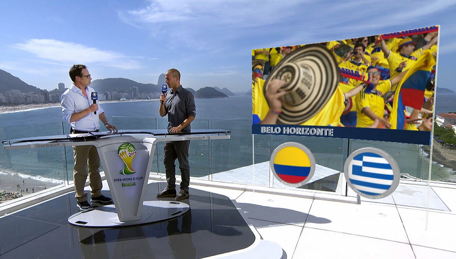 Mistrovství světa ve fotbale 2014 na obrazovce německé ARD