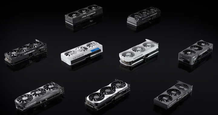 Nereferenční grafiky GeForce RTX 4070 Ti Super