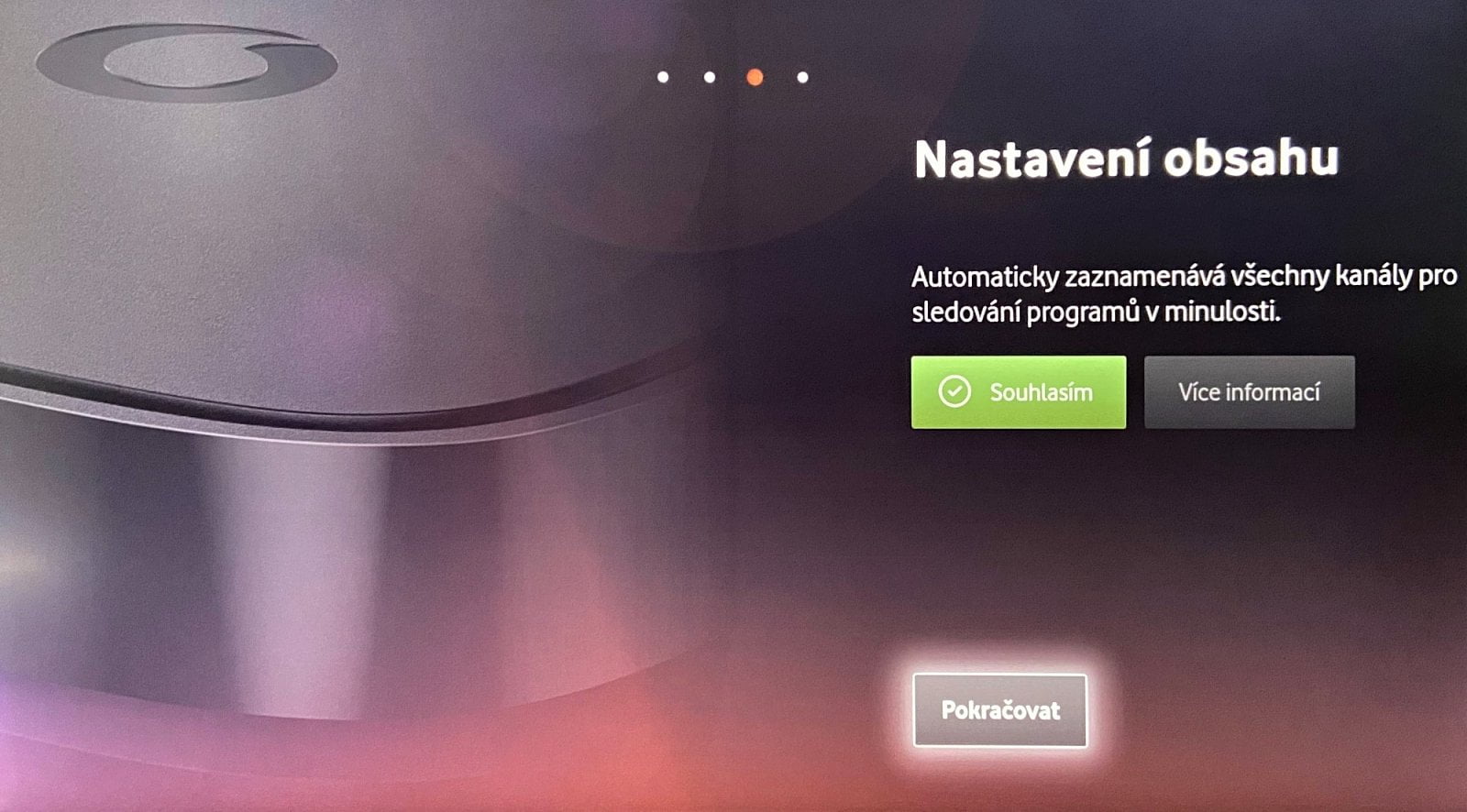 Instalace Vodafone TV