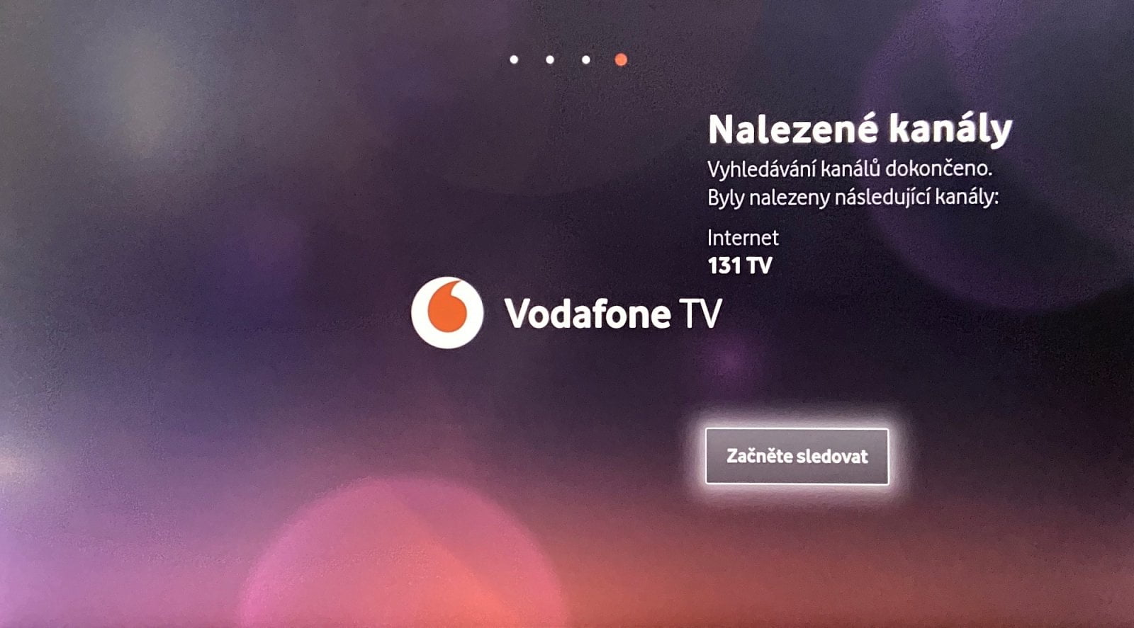 Instalace Vodafone TV